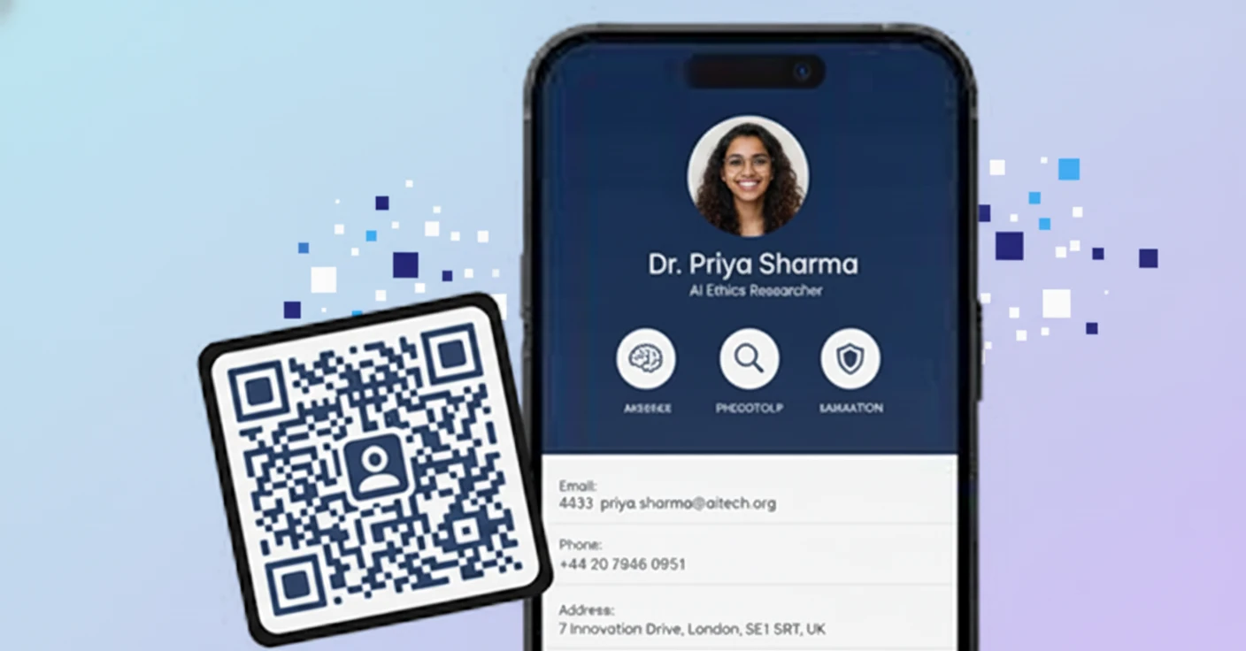 vCard QR Code Generator